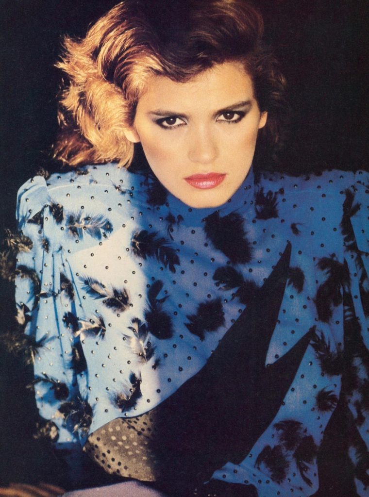 1979 October Vogue US. Gia Carangi, Denis Piel photographer.  Paris Fashion.  American Allure