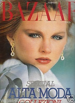 1978 September Harper's Bazaar Italia. "Special Alta Moda Collection"
Gia Carangi inside. Michelle Stevens cover. 