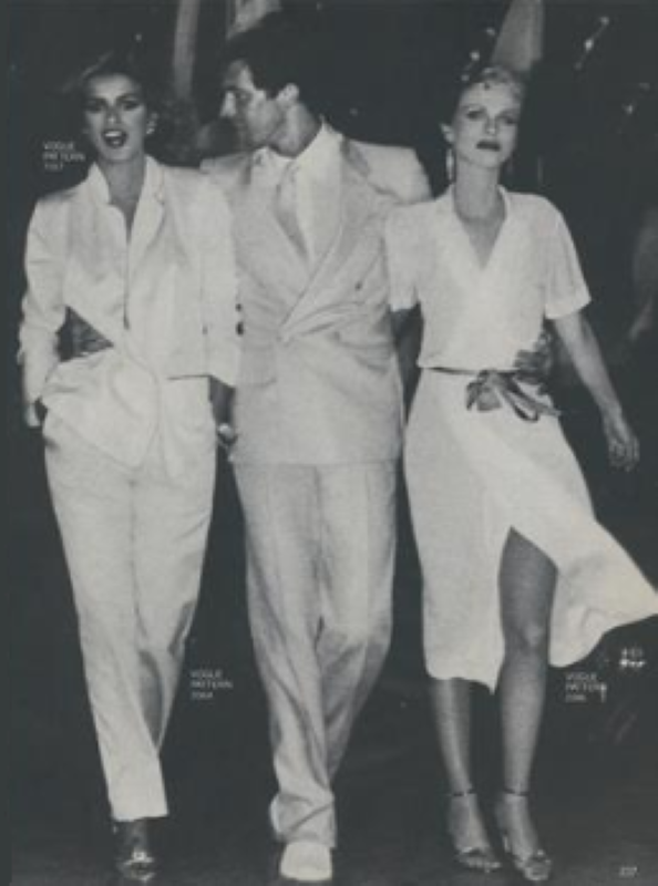 1979 June Vogue US, Gia with Yolande Gilot, Stan Malinowski Photographer