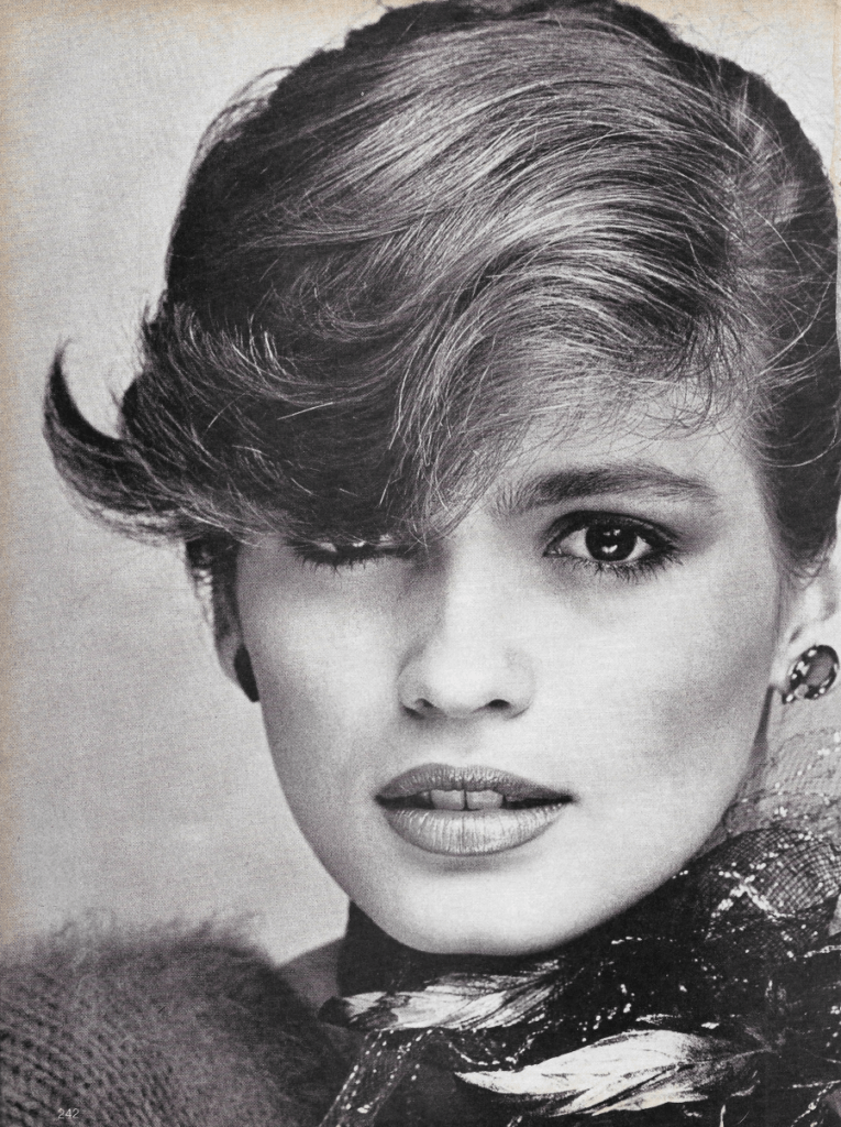 1979 December Vogue US.  Gia Carangi by Stan Malinowski