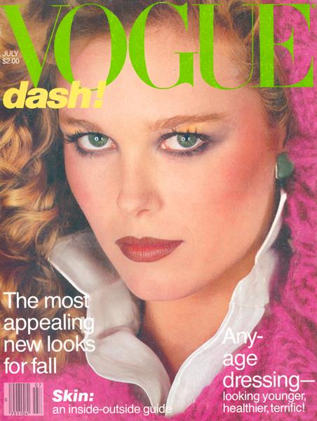1980 July Vogue US Nancy Donahue cover