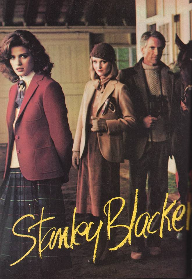 1980 August Vogue US.  Gia Carangi for Stanley Blacker.