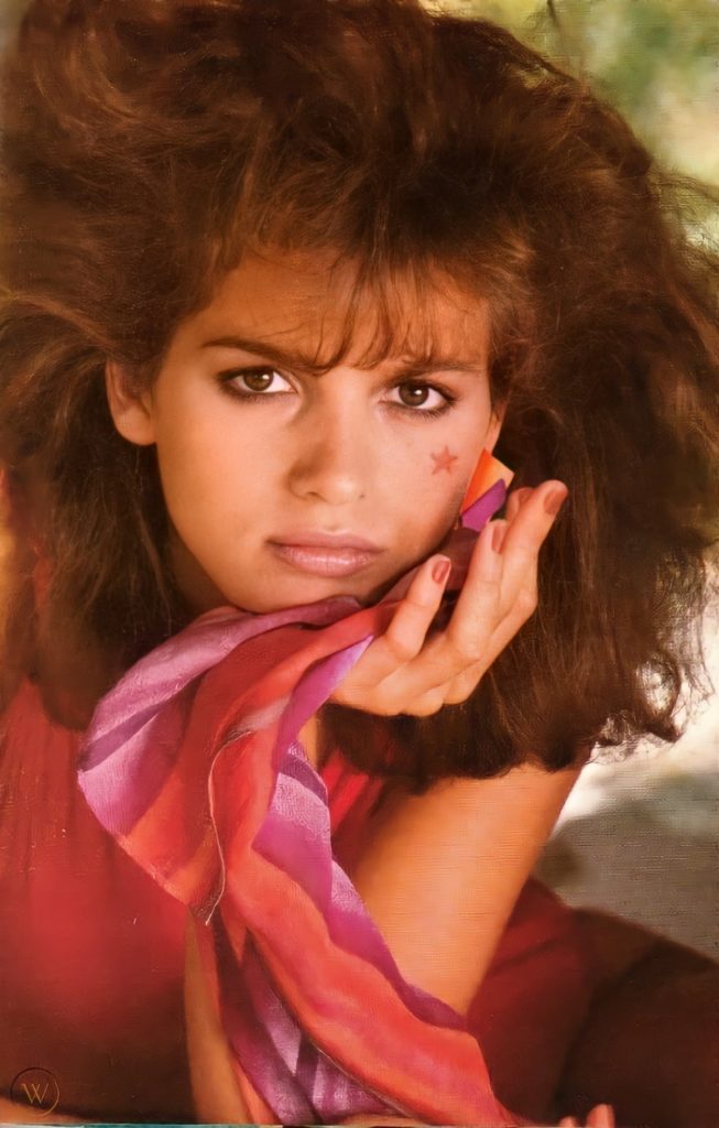 Gia Carangi in 1980-81 Vogue Beauty/Health Guide