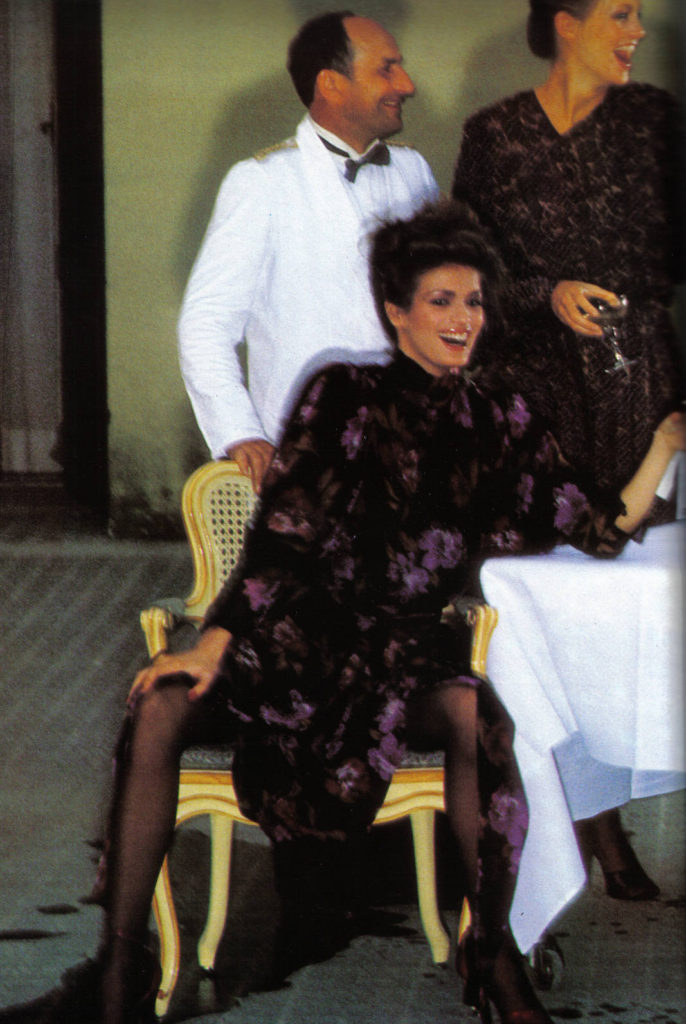 1978 September Harper's Bazaar Italia. "Special Alta Moda Collection"
ROME ITALY: Gia Carangi, Kim Alexis and Lisa Ryall by Patrick Demarchelier photographer, 