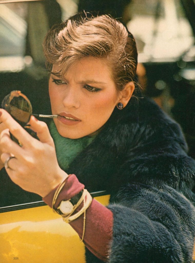 1979 October Vogue US. Gia Carangi, Arthur Elgort photographer