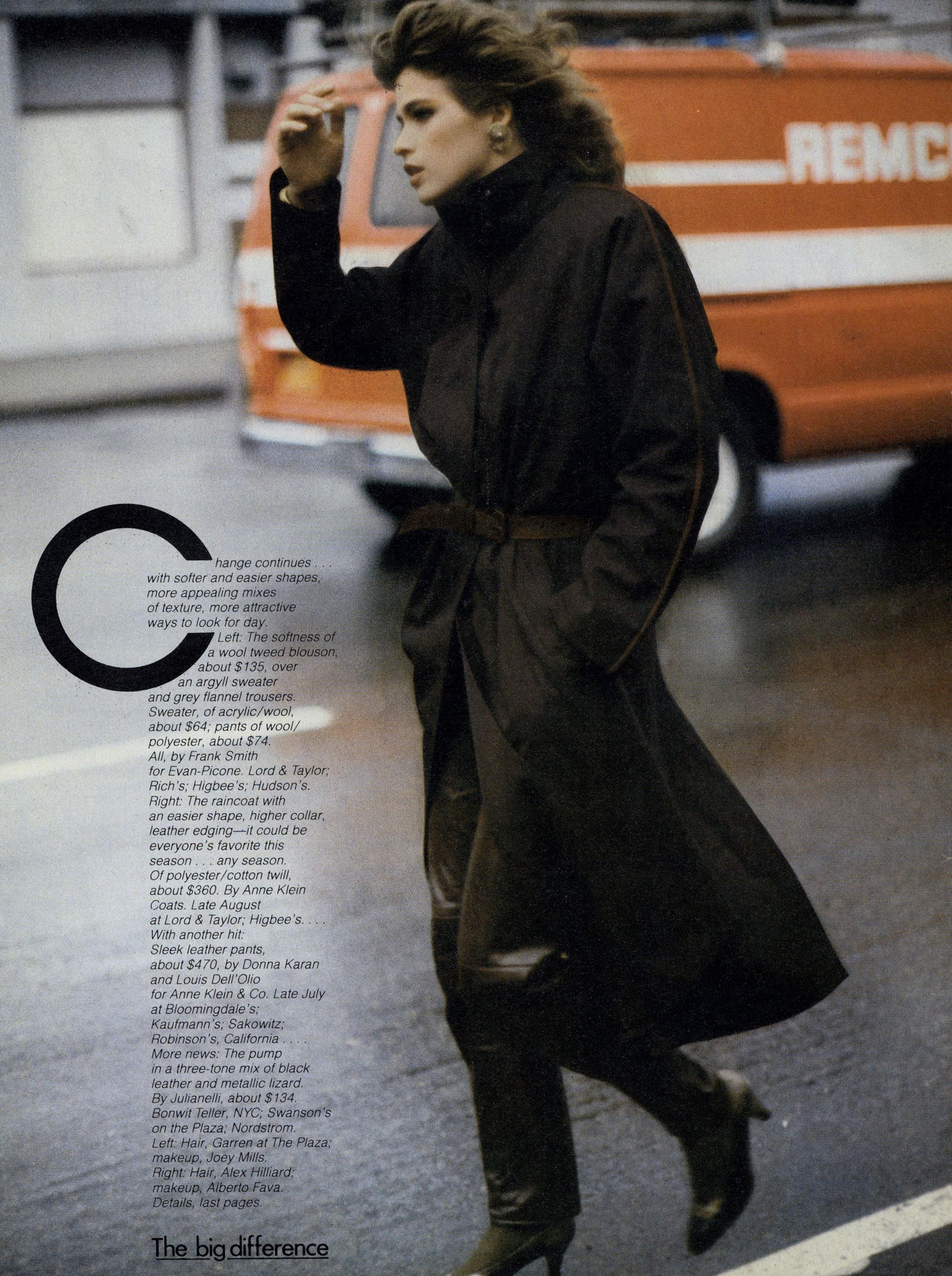 Vogue US July 1981.  Gia Carangi.  Arthur Elgort photographer, Alex Hilliard hair, Alberto Fava makeup.
