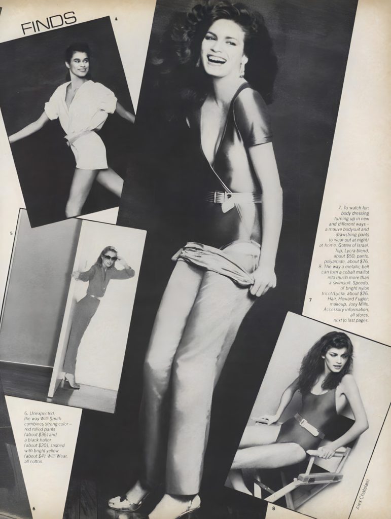 1979 January Vogue US. Gia Carangi, Pita Green and unknown model by Alex Chatelain photographer. Bob Fink hair, Sandy Linter makeup.