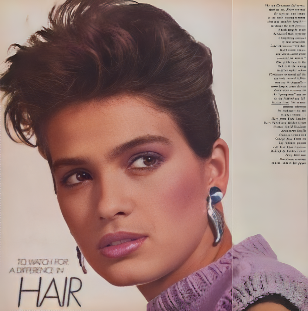 1980 January Vogue US, Gia Carangi, Irving Penn Photographer, Christiaan Houtenbos Hair, Sandy Linter makeup.