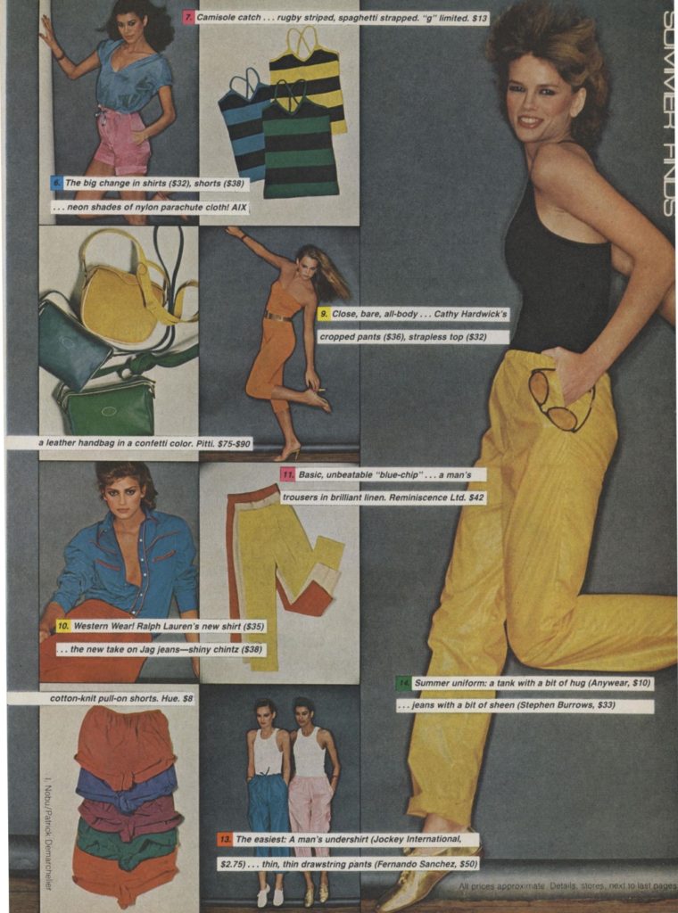 Vogue, June 1979.  Gia Carangi, Lisa Taylor, Lisa Ryall, Lori Hamilton, Pita Green
Patrick Demarchelier & Nobu photographers, Kerry Warn hair, George Newell makeup. 