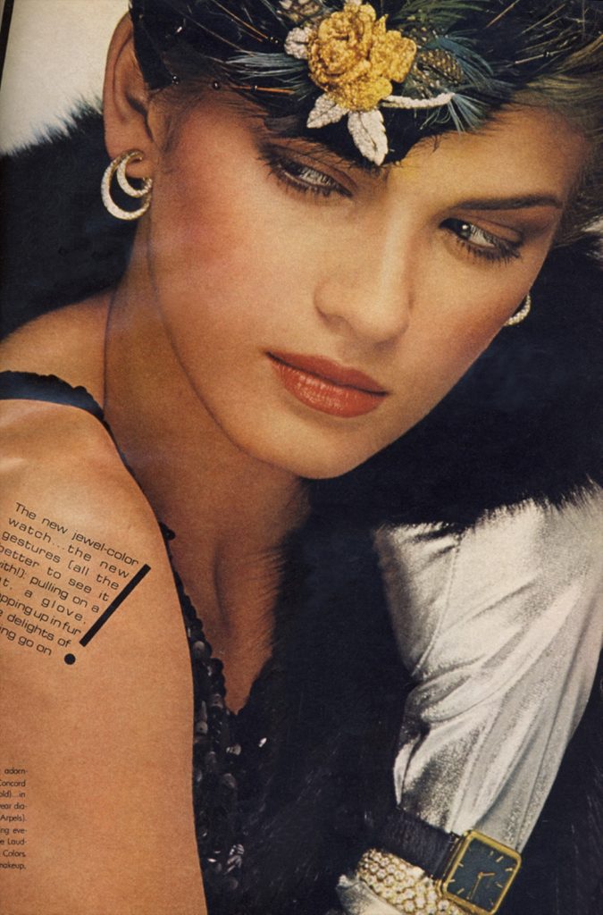 1978 November Vogue US. Albert Watson photographer.