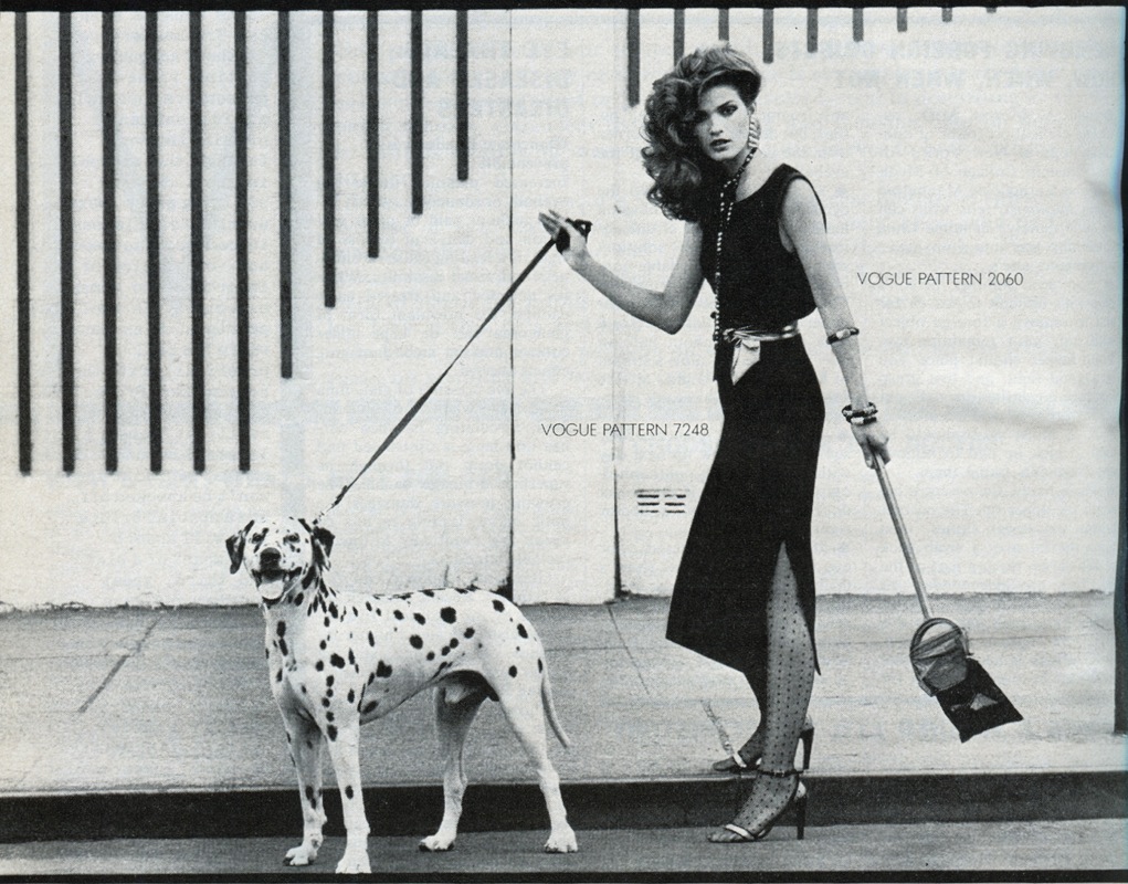 Gia Carangi for 1978 November Vogue US. Vogue Patterns, Andrea Blanch photographer.
Bob Fink hair, Alberto Fava makeup.