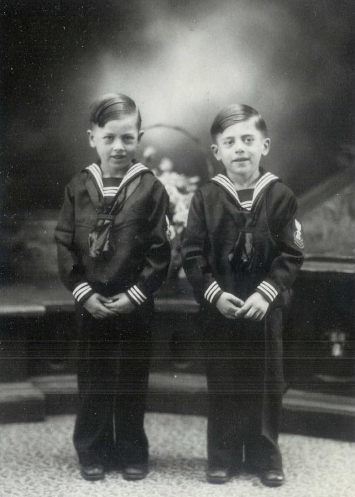 Joseph and Daniel Carangi. Gia's Dad and his fraternal twin.