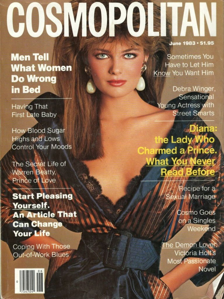 US Cosmopolitan magazine, June 1983, Paulina Porizkova cover.  Gia Carangi inside.