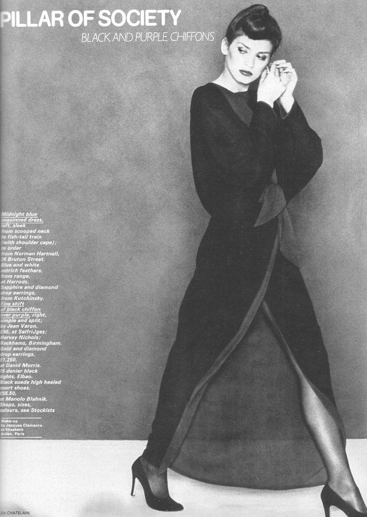 Vogue UK 1979 April : Gia Carangi Lived Here