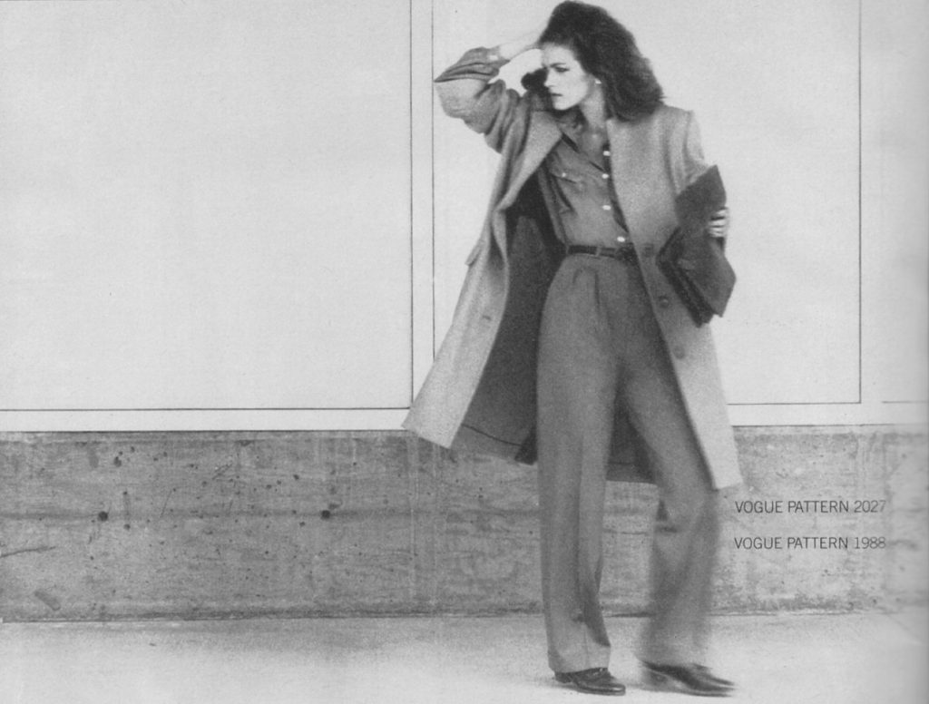 Gia Carangi Vogue US October 1978.   Andrea Blanch photographer, Bob Fink hair, Sandy Linter makeup.
Gia Carangi's Vogue US debut. 